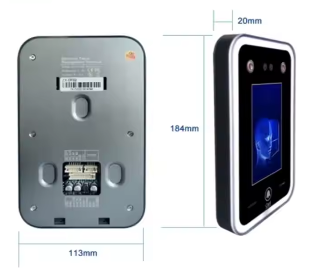 Face Access Control 2000 Users Linux System WIFI And TCP/IP Facial Recognition Door Access Control Terminal