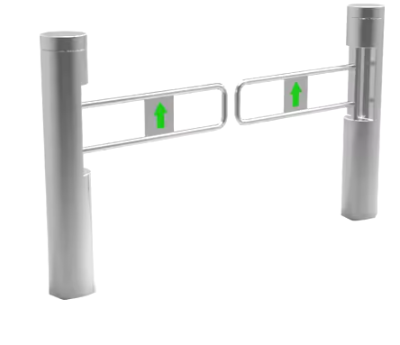 Fast Access Control Smart Hotel Remote Control Supermarket Entrance Automatic Swing Barrier Baffle Gate Turnstile