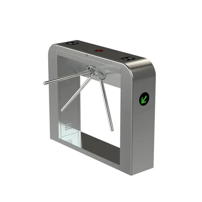 Hotsale  Shenzhen QR Code Card  Face Recognition SUS 304 Material Smart Tripod Turnstile