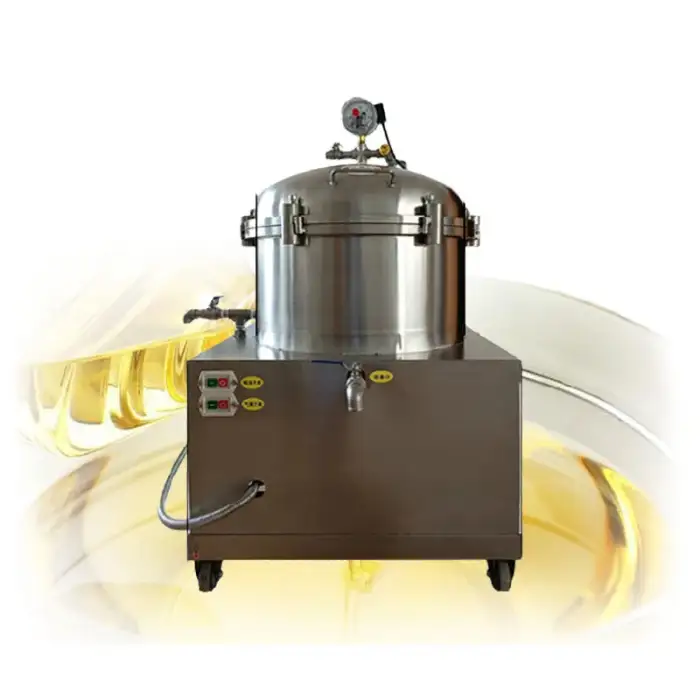 Multiple Models Automatic Constant Pressure Cooking Oil Purifier Filter Machine