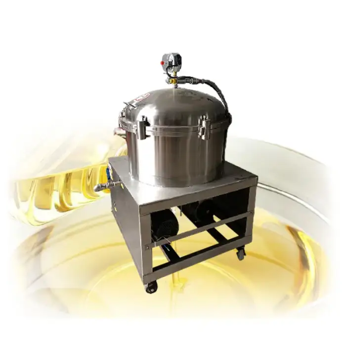 Multiple Models Automatic Constant Pressure Cooking Oil Purifier Filter Machine