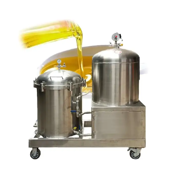 Multiple Models Automatic Constant Pressure Cooking Oil Purifier Filter Machine