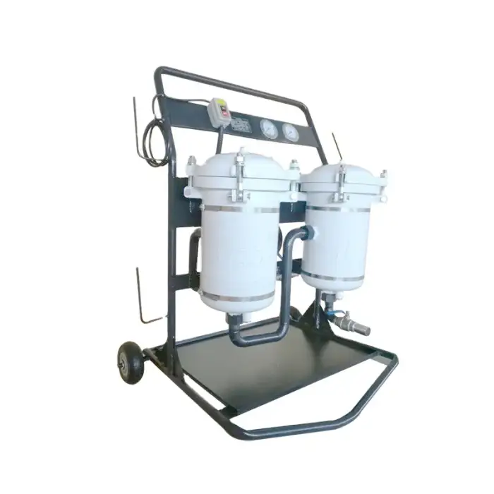 Double Stage Movable Lube Oil Cleaning Equipment