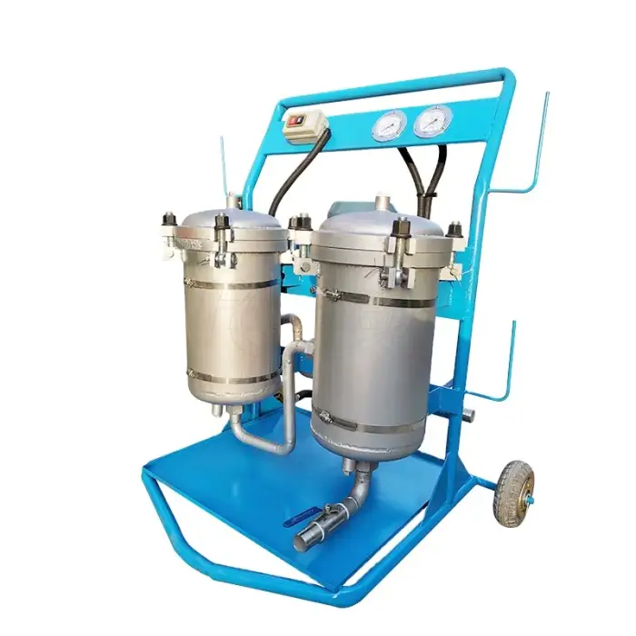 Double Stage Movable Lube Oil Cleaning Equipment