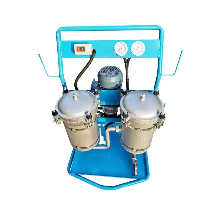 Double Stage Movable Lube Oil Cleaning Equipment