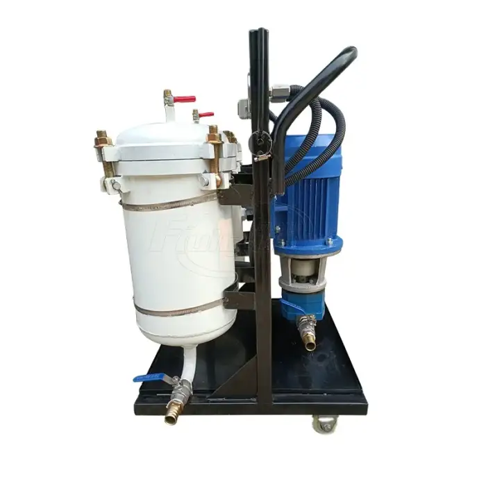 Double Stage Movable Lube Oil Cleaning Equipment