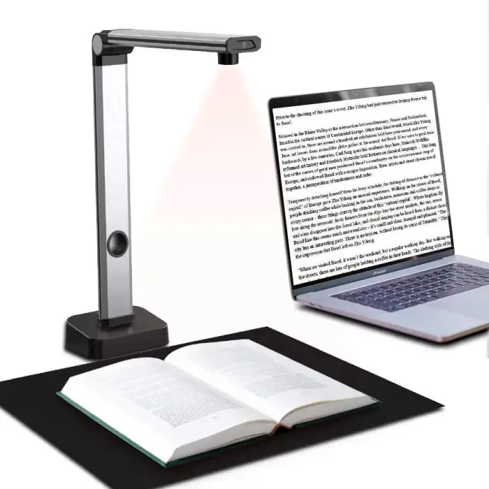 High Speed Automatic 16MP OCR Book Scanner A3 A4 A5 A6 Portable Document Scanner