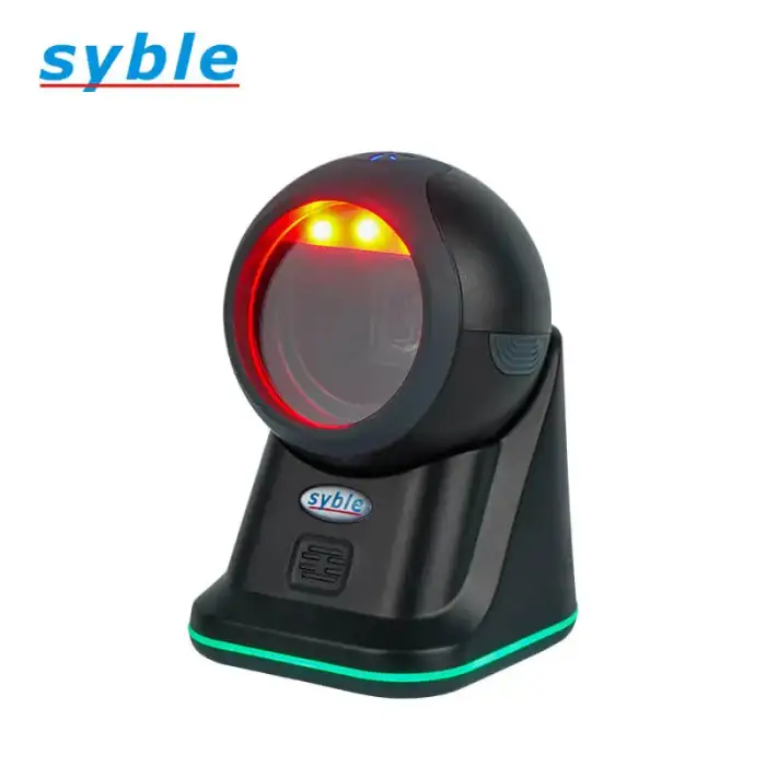 XB-8505 Syble Desktop Barcode Scanner 2D Omnidirectional For POS Supermarket QR Code Reader