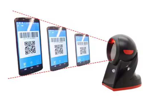 XB-8505 Syble Desktop Barcode Scanner 2D Omnidirectional For POS Supermarket QR Code Reader