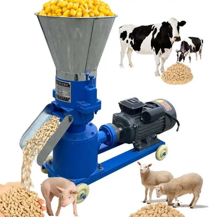 Manual Fish Feed Pellets Machine Livestock Feed Pellet Press Machine for Farm