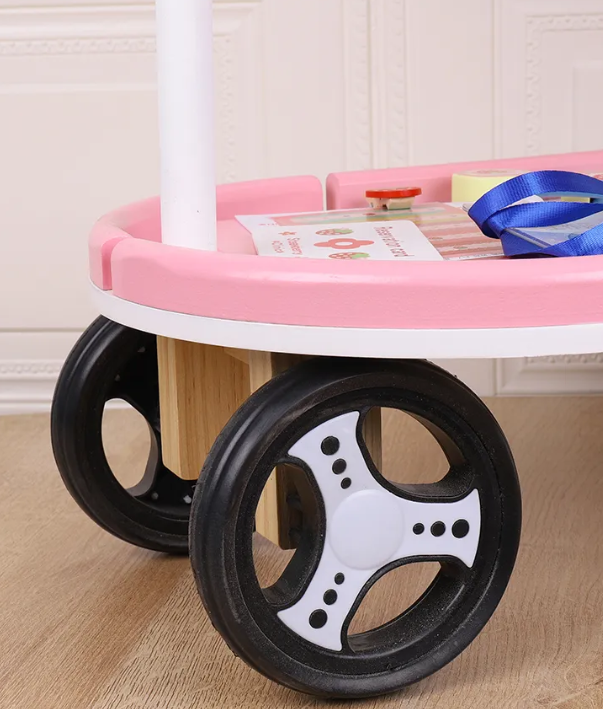 Wooden Doctor Cart Toys Montessori Wood Doctor Toys for Children Kids Toddler Boys & Girls CE