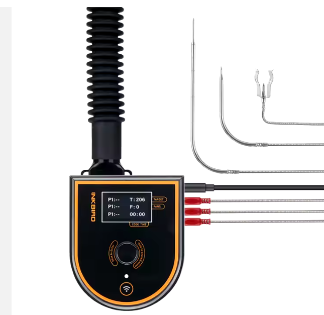 WiFi  Automatic BBQ Smoker Inkbird  Controller Temperature Thermometer for Kettle Grill