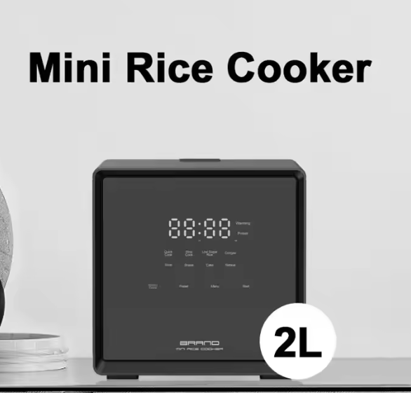 Lazy Pot Mini 6 Cups Ceramic Rice Cooker 1.2L