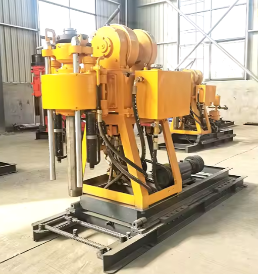 Pneumatic Water Well Drilling Rig 150m Borehole Drilling Machine