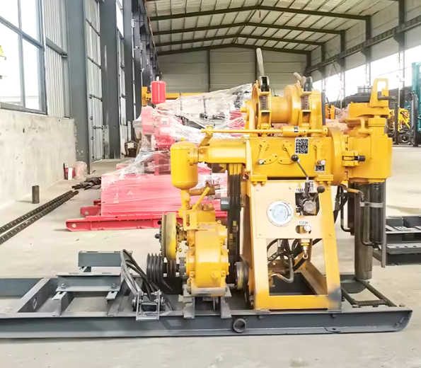 Pneumatic Water Well Drilling Rig 150m Borehole Drilling Machine