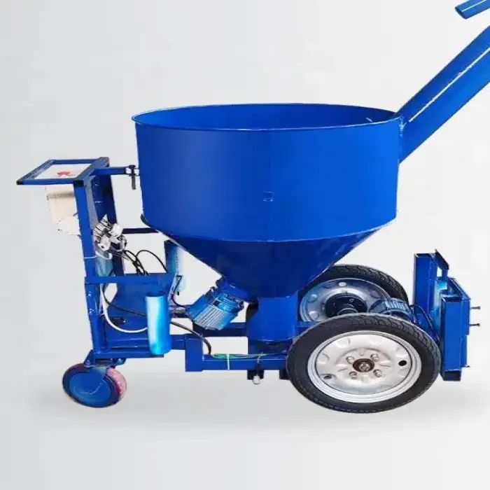 Automatic Manual Feeding Cart/Chicken Feeding Cart Use in Poultry Farm/Manual Push Feeder