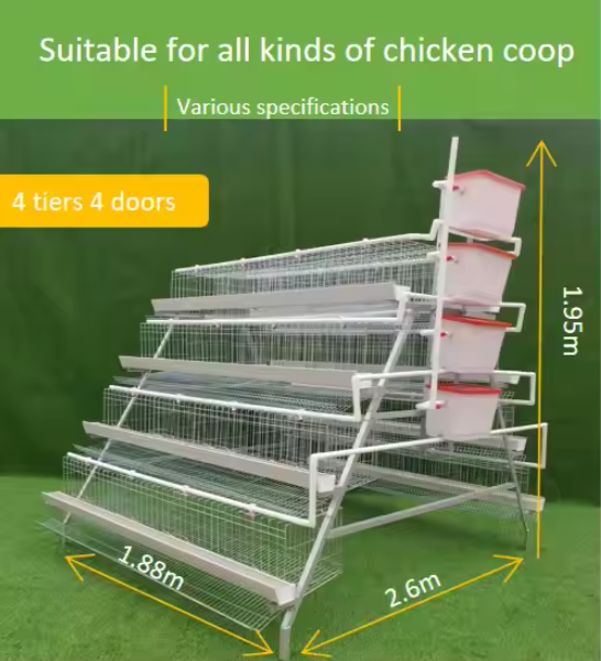 Chicken Cages Poultry Cage Egg Laying Hen Cages For Chicken Farming