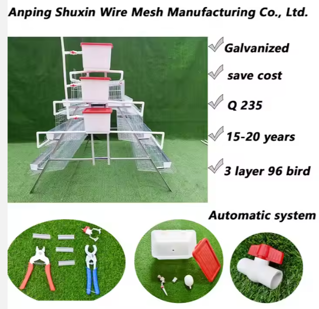 Chicken Cages Poultry Cage Egg Laying Hen Cages For Chicken Farming