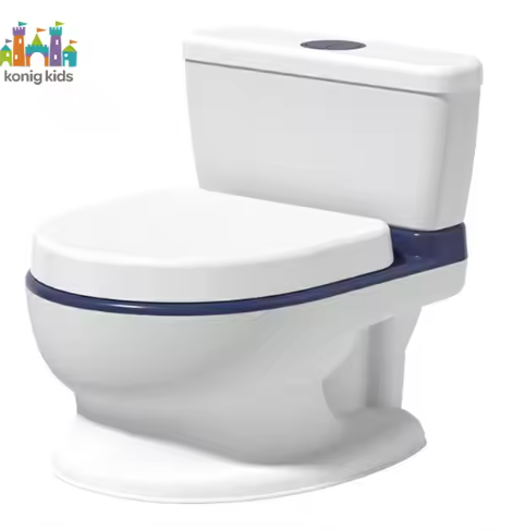 Konig Kids Baby Potty Chair Life-Like Flush Button Sound Potty Seat Baby Potty Training