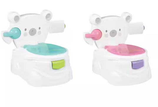 Musical Baby Potty Chair Kids Potty Training Funny Cartoon Bear Toilet