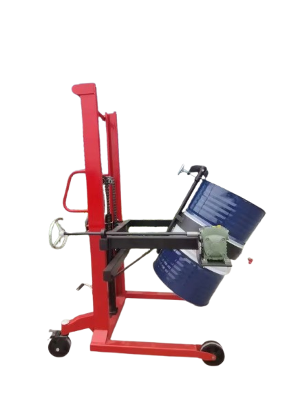 500kg Manual Stacker with Drum Lifter