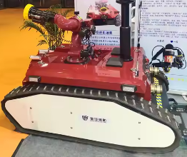 Firefighting climbing robot