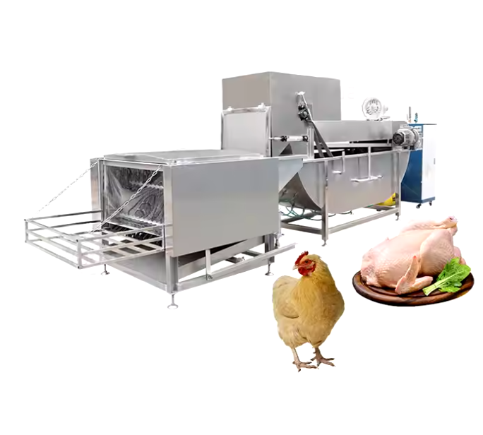 Poultry Chicken Slaughter Compact Line / Mobile Slaughterhouse Equipment / Abattoir Machinery