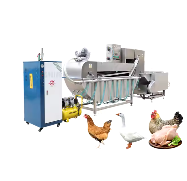 Poultry Chicken Slaughter Compact Line / Mobile Slaughterhouse Equipment / Abattoir Machinery