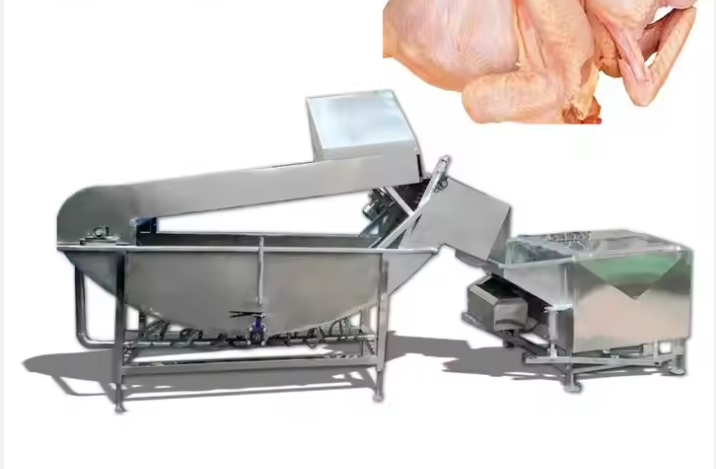 Poultry Chicken Slaughter Compact Line / Mobile Slaughterhouse Equipment / Abattoir Machinery