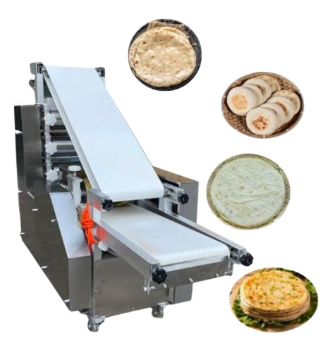 Chapati Making Machine - Model: TDDF-1 (Including two moulds, 20cm & 7cm)