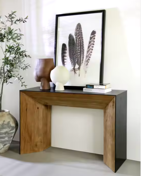 Oak Wood Side Board Cabinet