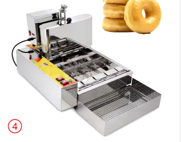 NP-4 Fully Automatic 4 Rows Mini Donut Machine