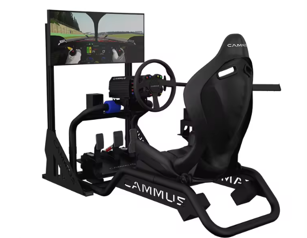 PC game racing simulator with comfortable Angle adjustment seat and pedal for simulate real experience  racing simulator