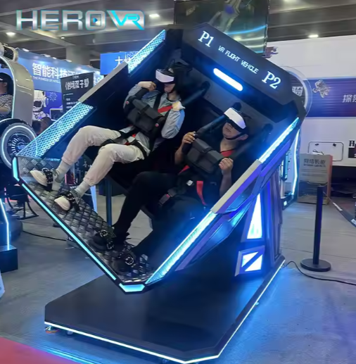 HEROVR Newest Gaming Machine 9D VR Double Seats VR attractions 360 Degree Simulator