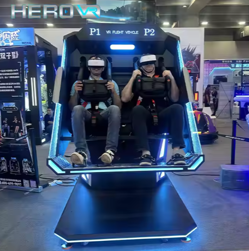 HEROVR Newest Gaming Machine 9D VR Double Seats VR attractions 360 Degree Simulator