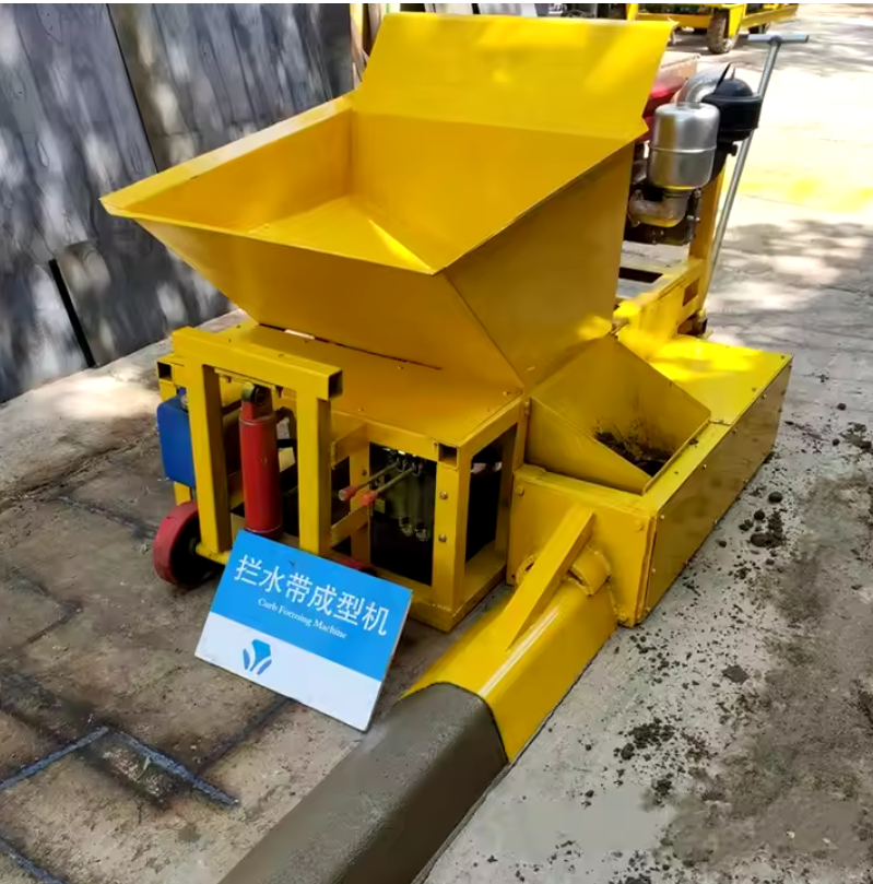 Small Concrete Road Curb Kerb Machine Famous Road Concrete Curb Kerb Machine