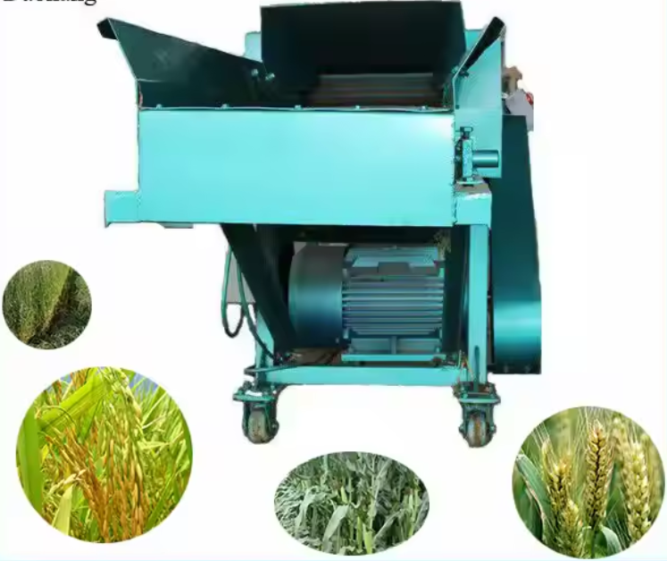 Corn straw silage chopper Grass Chopper Hay Cutting Machine