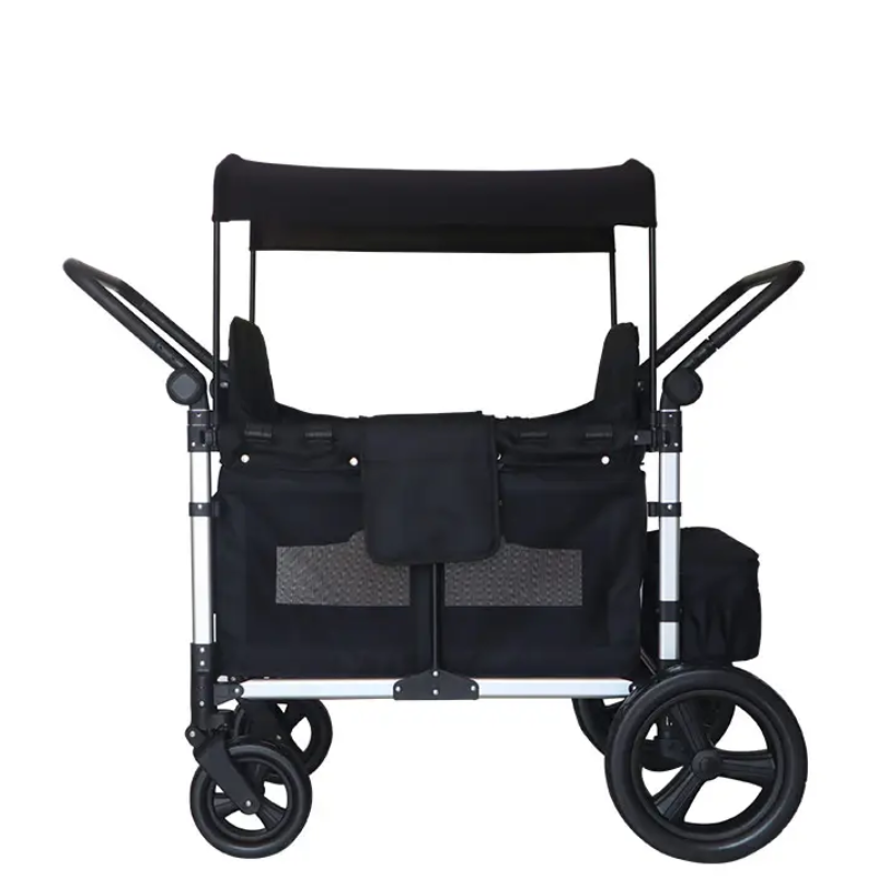 Neaq 2-4 Passenger Stroller Wagon - Foldable Portable Travel Baby Stroller