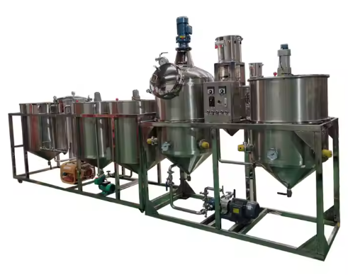 Automatic Crude Oil Refining Machine: Palm, Coconut & Soybean Oil Refinery Equipment