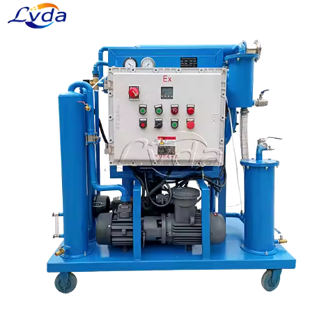 Good Quality High-Flow Vacuum Dehydration Biodiesel Oil Filter Machine