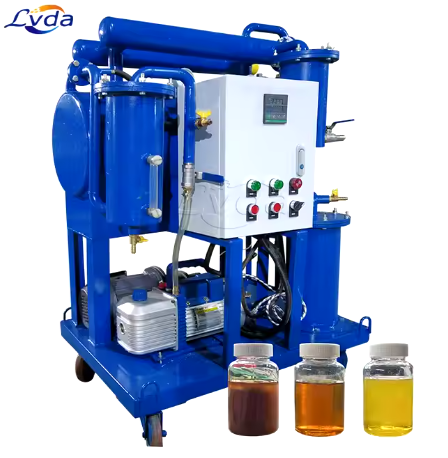 Good Quality High-Flow Vacuum Dehydration Biodiesel Oil Filter Machine