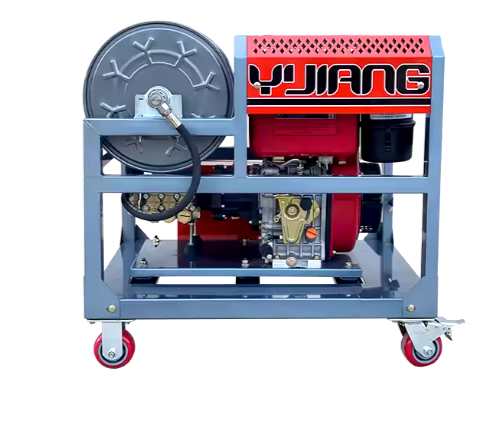 High-Pressure Cold Water Drain Cleaning Machine – Sewer Jetter with Water Jet Propulsion