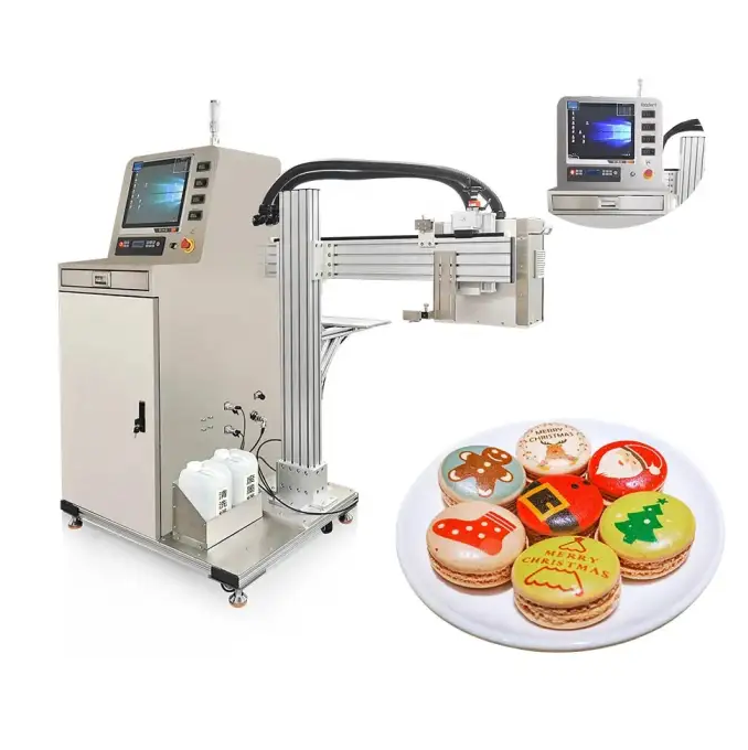 Cake Printer Machine industrial inkjet Food Printing Machine Macaron Printer