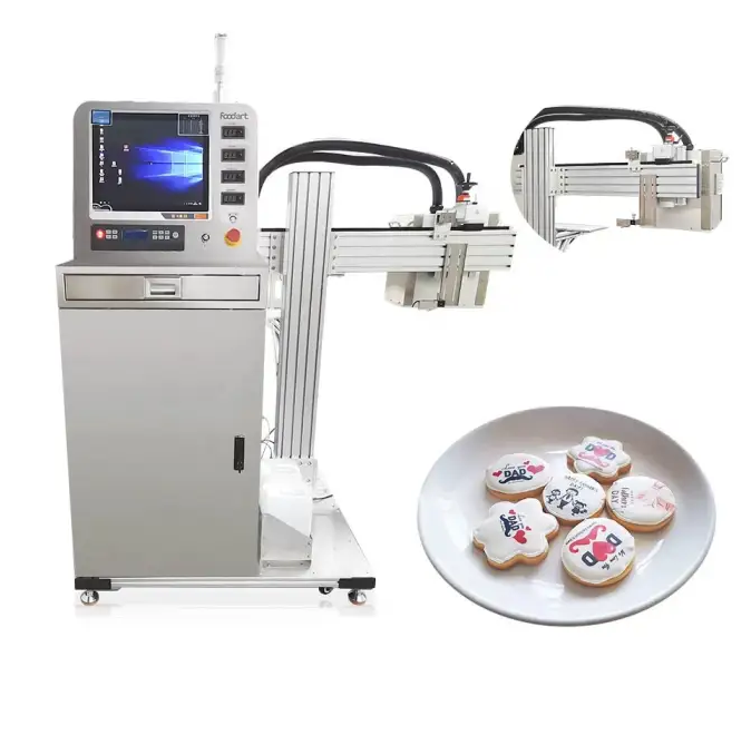 Cake Printer Machine industrial inkjet Food Printing Machine Macaron Printer