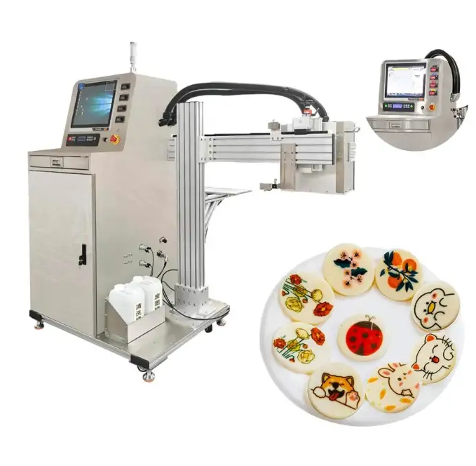 Cake Printer Machine industrial inkjet Food Printing Machine Macaron Printer