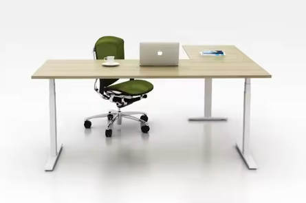 Electric Adjustable Stand-Up L-Shape Office Height Adjustable Desk