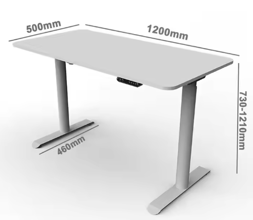 Office Desk Adjustable Height Motorized Standing Desk