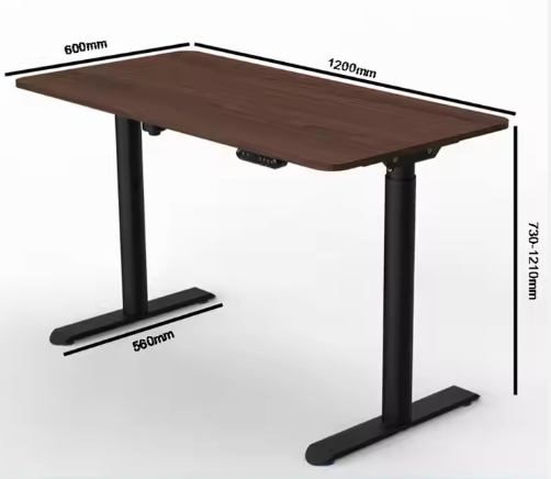 Office Desk Adjustable Height Motorized Standing Desk