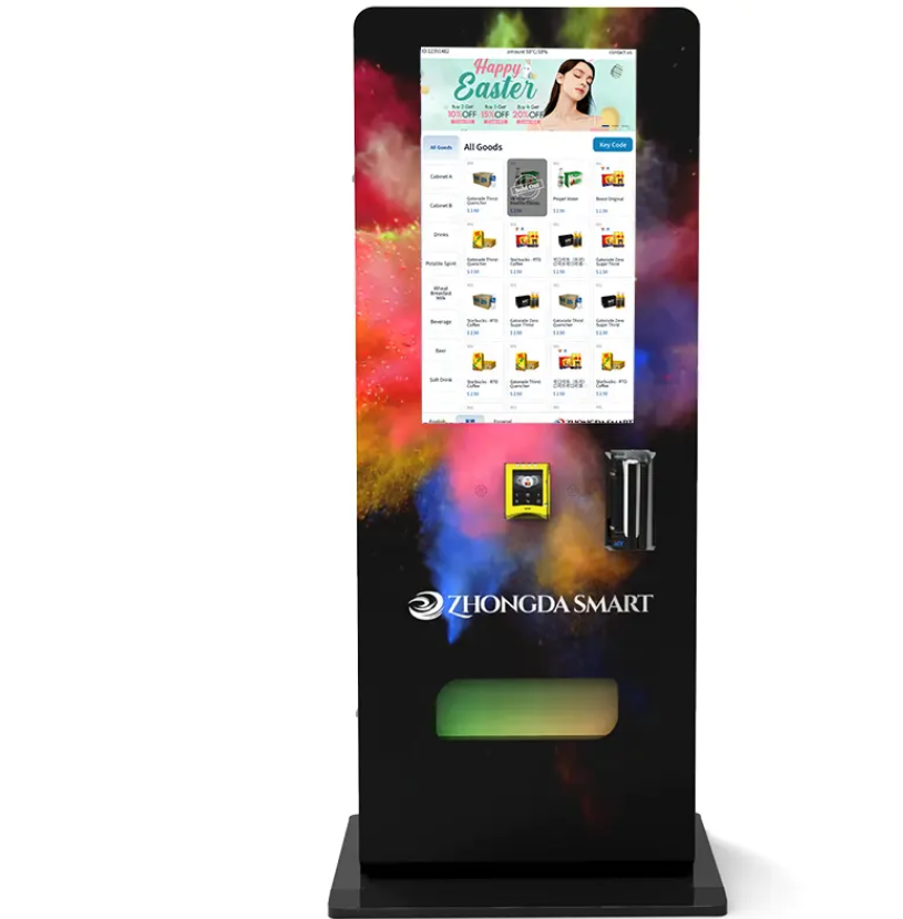 Smart Professional  Perfume Free Stand Wall-Mounted Vending Machine