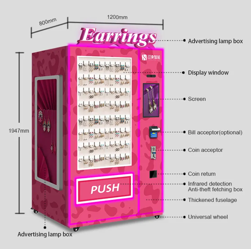 Vending Machines Skin Care Perfume Products Vending Machine Cosmetics Combo Vending Machine